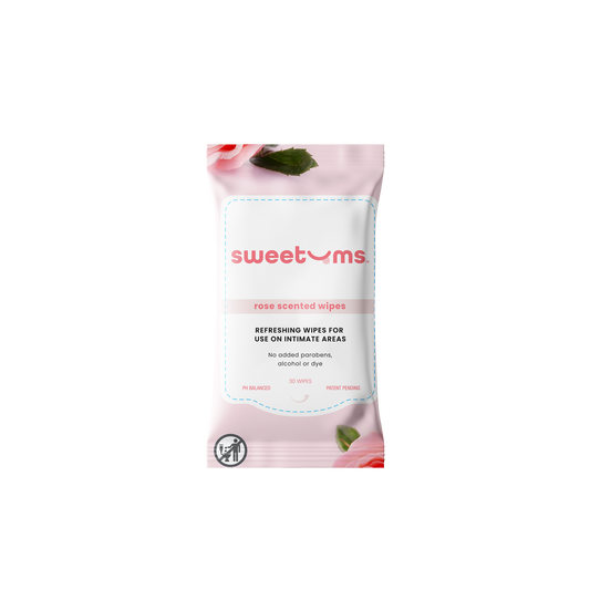 Rose Scented Unflavored Daily Wipes