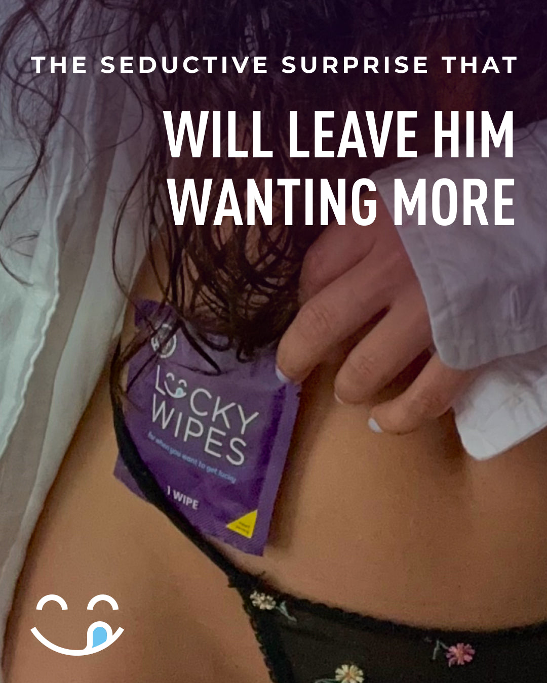 Strawberries and Cream Flavored Men's Wipes
