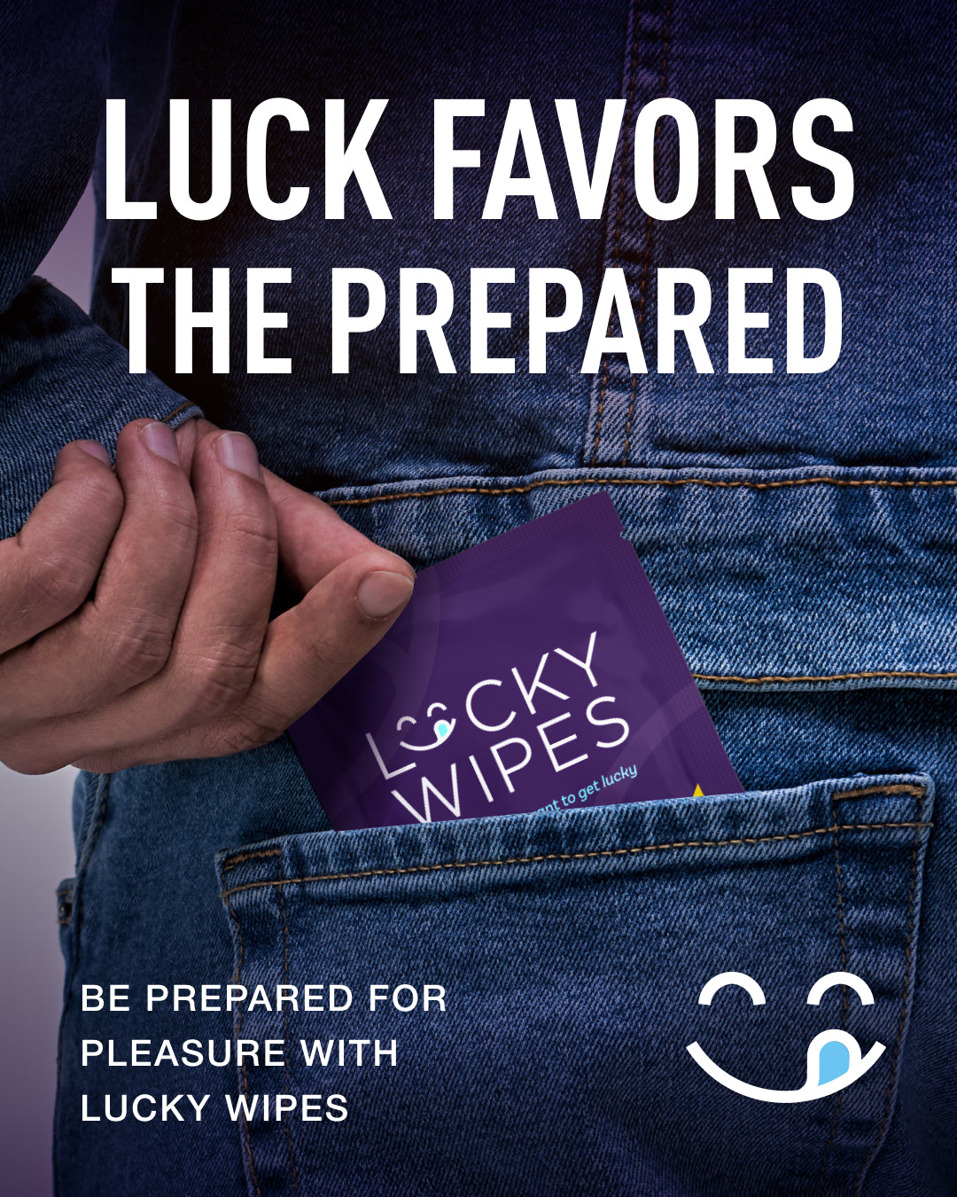 Banana Flavored Lucky Wipes For Men