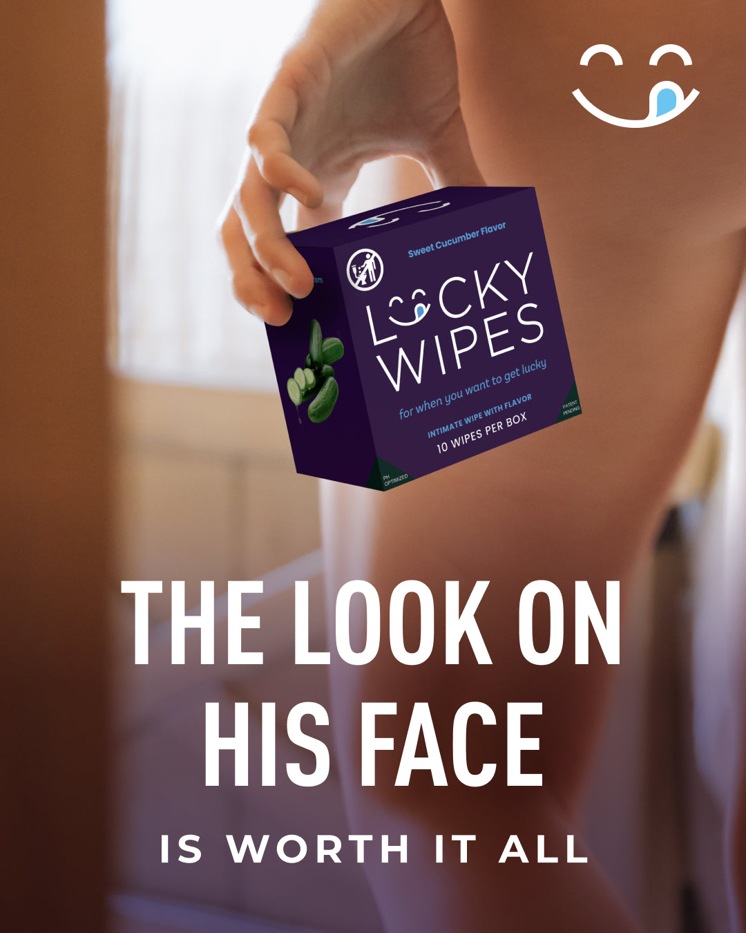 Banana Flavored Lucky Wipes For Men