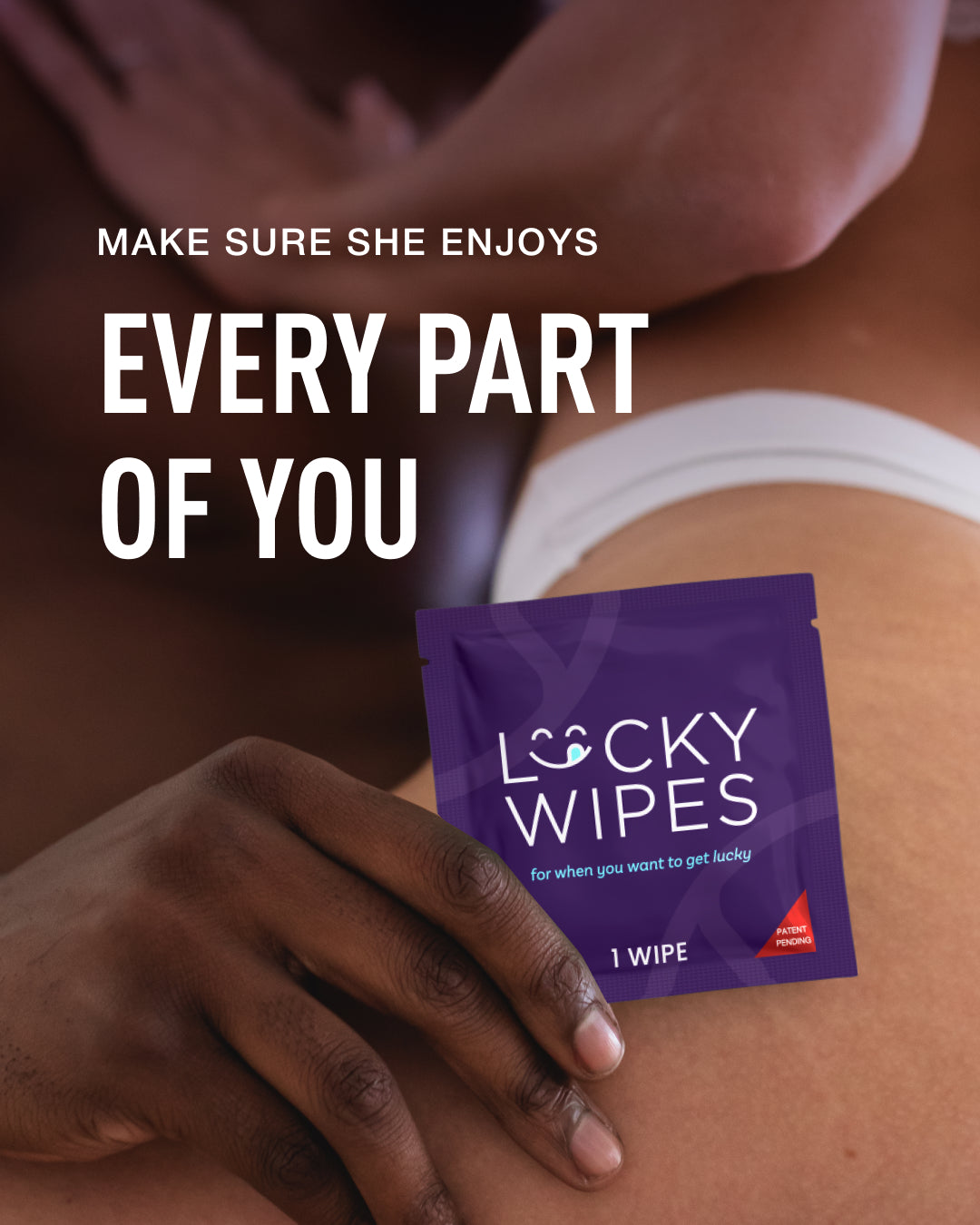 Banana Flavored Lucky Wipes For Men