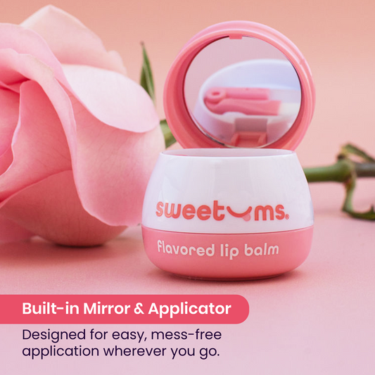 Sweetums Sweet Rose Flavored Lip Balm
