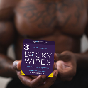 Banana Flavored Lucky Wipes For Men