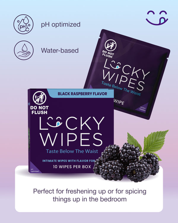 Black Raspberry Lucky Wipes