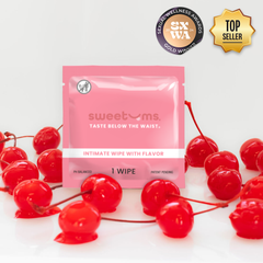 cherry flavored intimate wipes