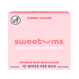 The only intimate wipes on the market with flavor