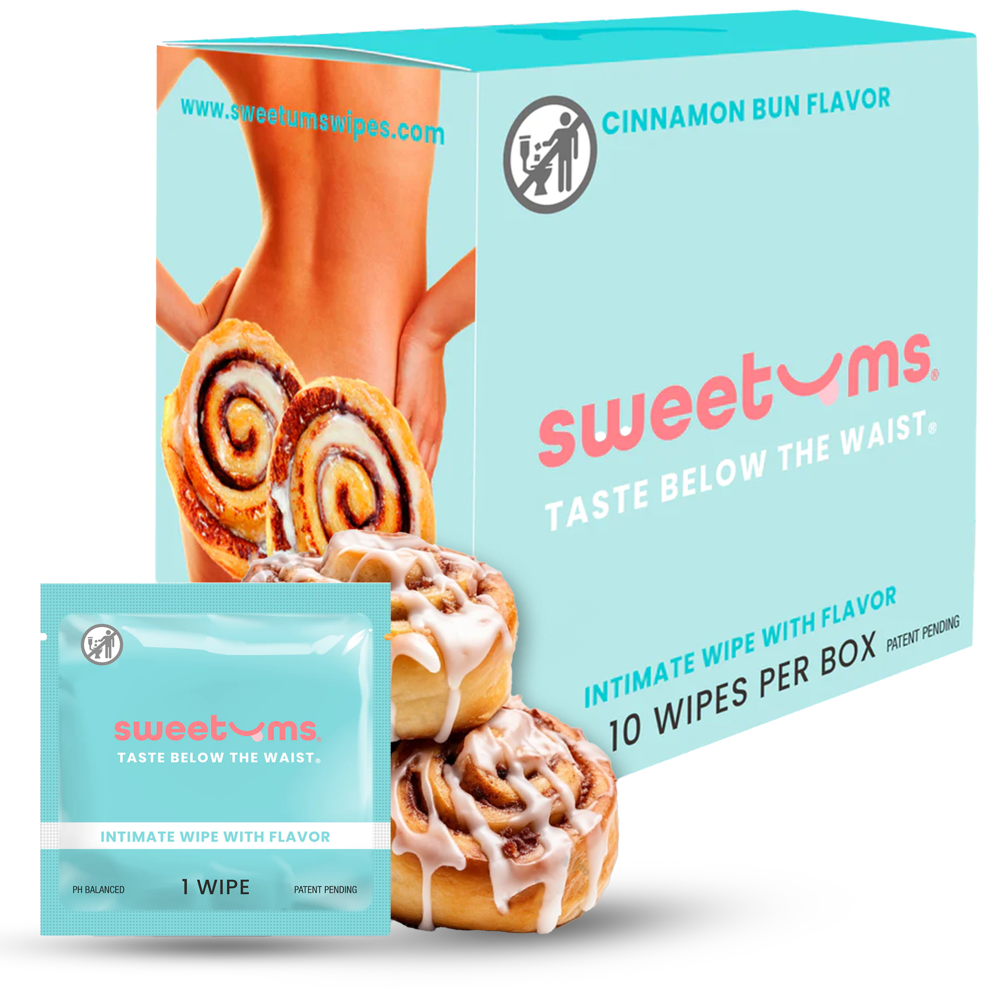 Cinnamon Bun Flavored Wipes