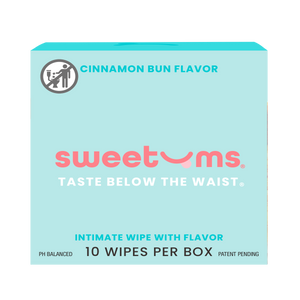 The only intimate wipes on the market with flavor