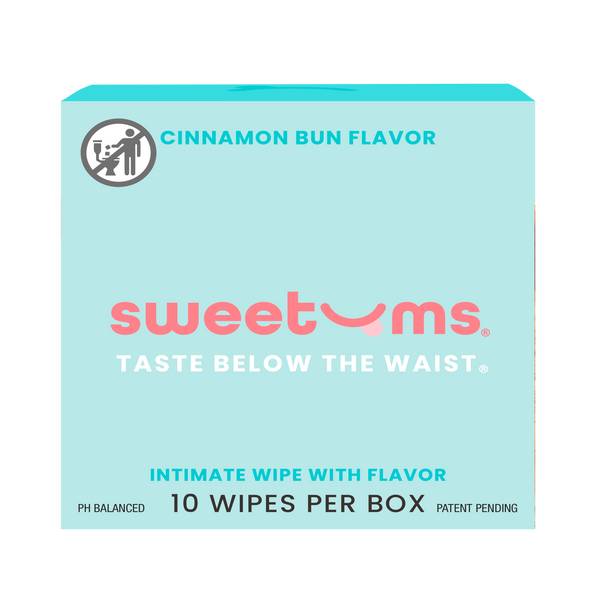 The only intimate wipes on the market with flavor