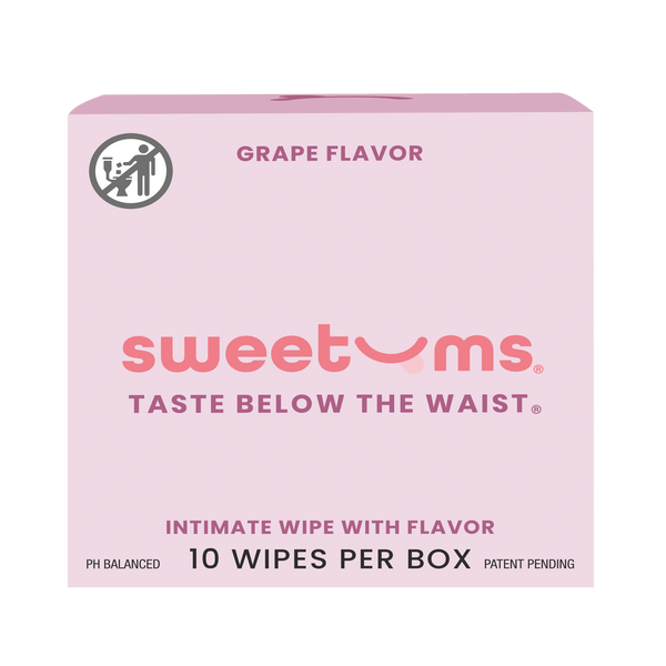 The only intimate wipes on the market with flavor