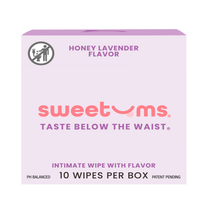 The only intimate wipes on the market with flavor