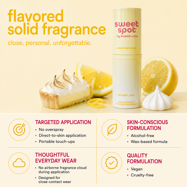 NEW Lemon Meringue Sweet Spot Flavored Solid Fragrance
