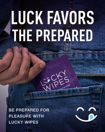 Banana Flavored Lucky Wipes For Men
