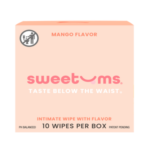 The only intimate wipes on the market with flavor