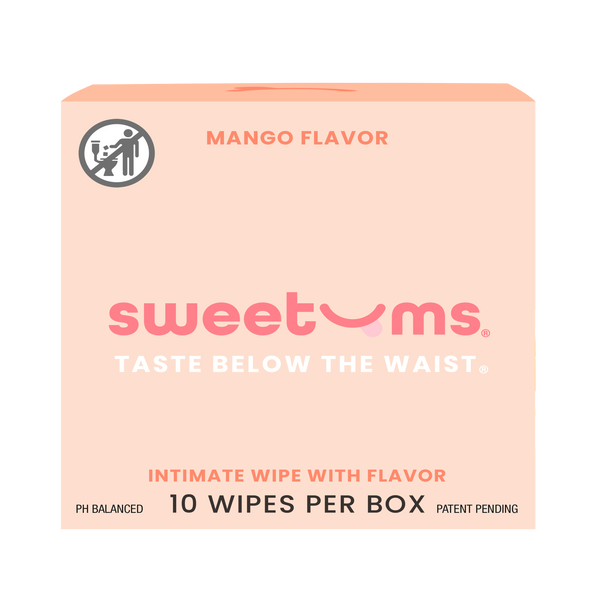 The only intimate wipes on the market with flavor