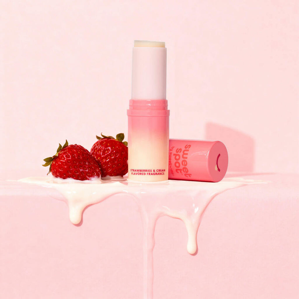 strawberries and cream sweet spot fragrance with strawberries and dripping cream