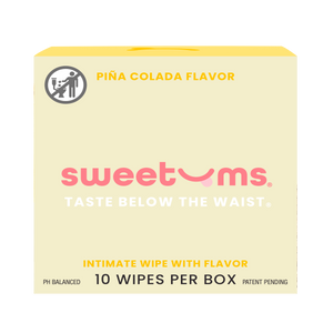 The only intimate wipes on the market with flavor