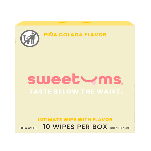 The only intimate wipes on the market with flavor