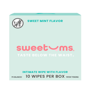 The only intimate wipes on the market with flavor