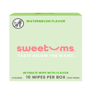 The only intimate wipes on the market with flavor