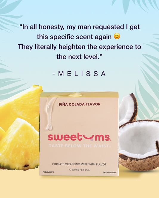 Piña Colada Flavored Wipes
