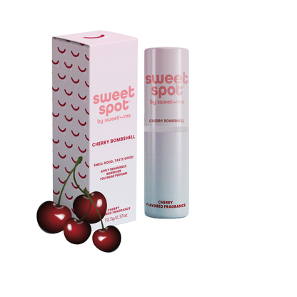 Cherry Bombshell Sweet Spot cherry flavored solid fragrance
