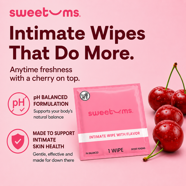 Flavored Intimate Wipes Sample Pack, 24 Count