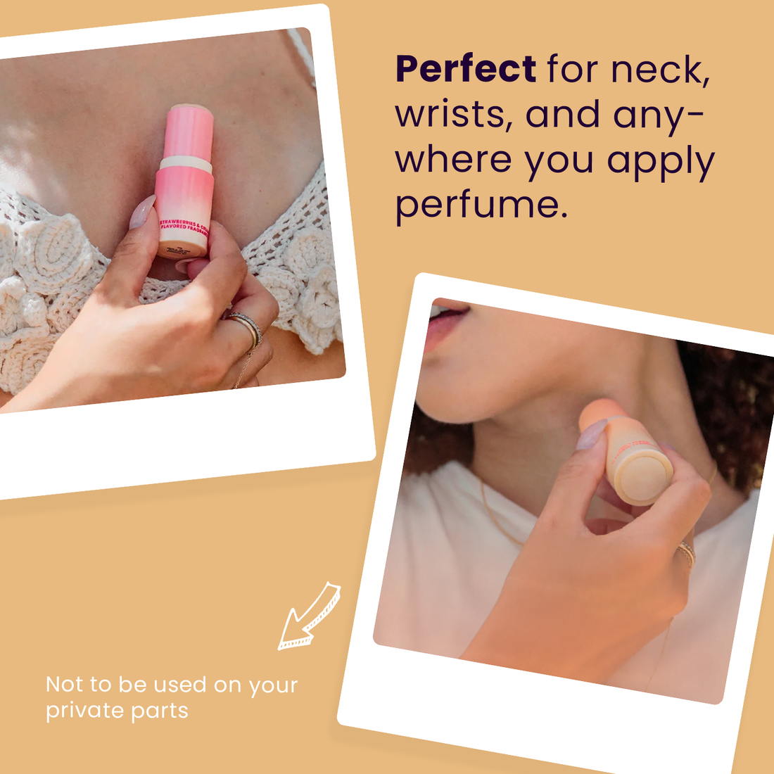 golden vanilla solid stick fragrance description of how to use