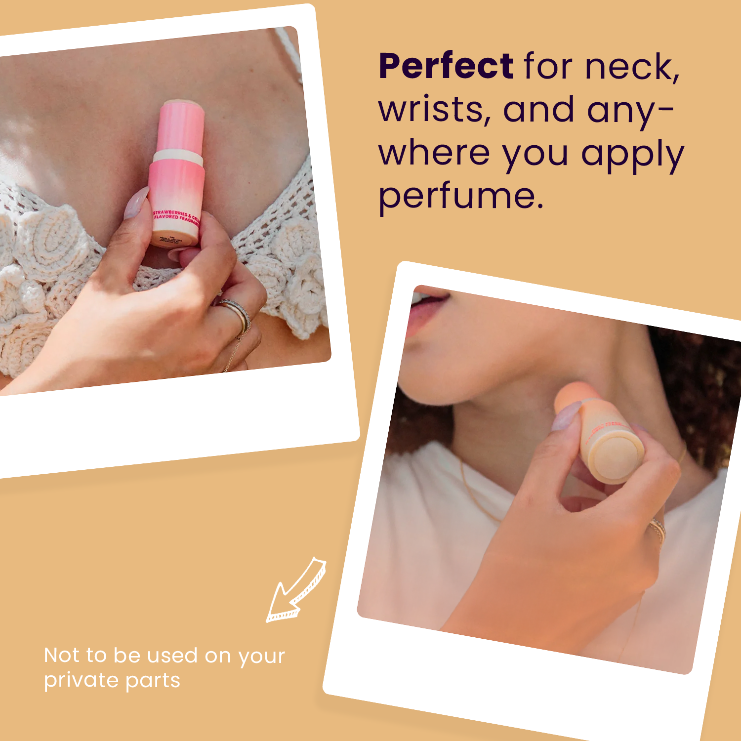 golden vanilla solid stick fragrance description of how to use