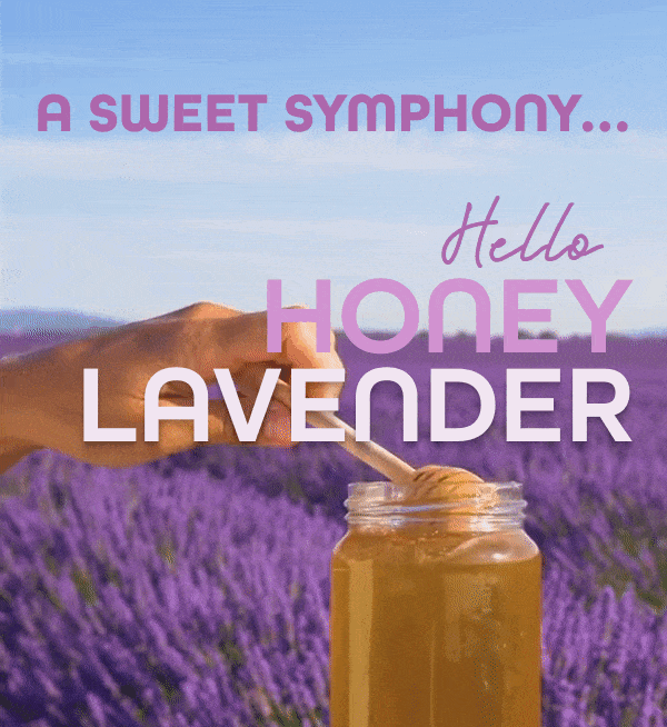 gif of honey lavender flavored intimate wipes