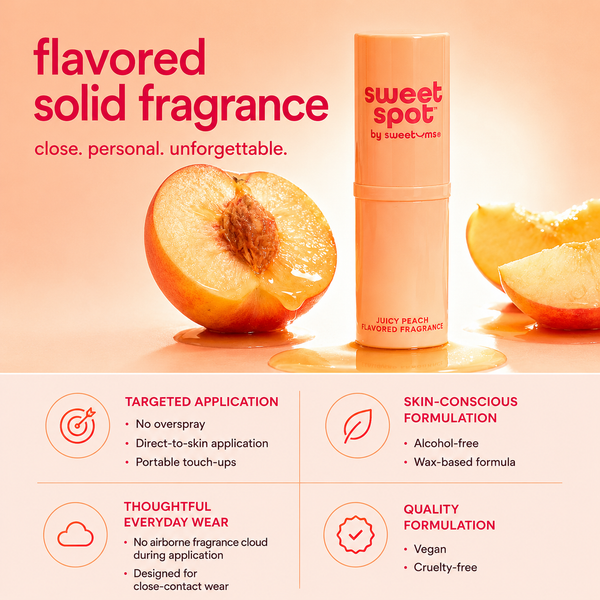Juicy Peach Flavored Solid Fragrance