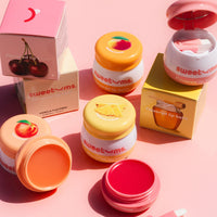 collection of sweetums flavored lip balms 