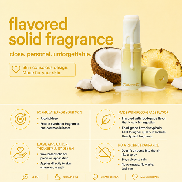 Pineapple Coconut Crush Flavored Solid Fragrance