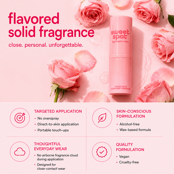 Sweet Rose Flavored Fragrance