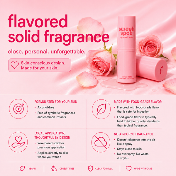 Sweet Rose Flavored Fragrance