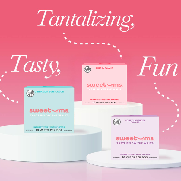 Best Seller Bundle – Sweetums Flavored Wipes - 3 for the Price of 2 (Limited Time Only!)