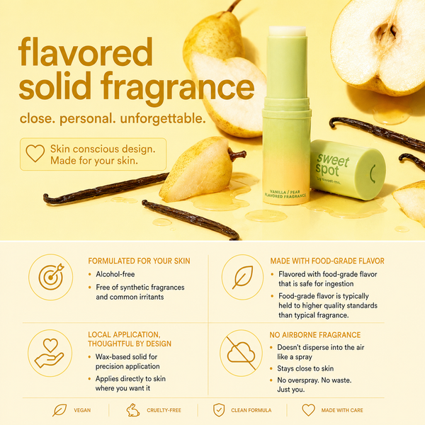 Vanilla Pear Flavored Fragrance